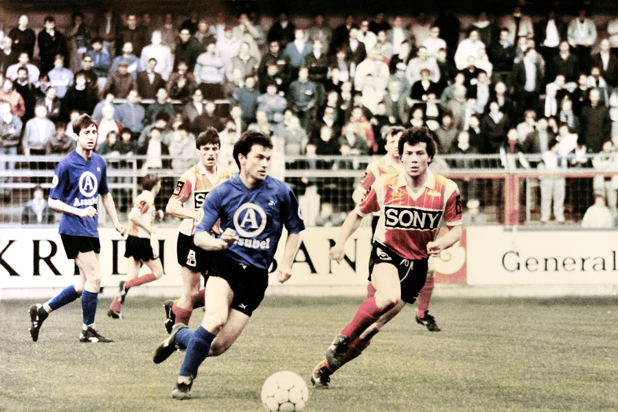 Olivier Beuckelaers als speler bij RWDM